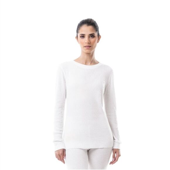 Fruit Of The Loom Women's Eversoft Waffle Thermal Lounge 2-Piece Set Size XXXL - Picture 3 of 13